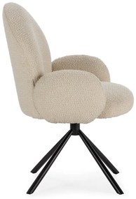 Poltrona beige Dario - Marckeric