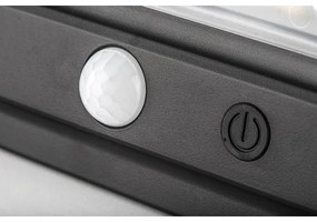 Rabalux 77040 - Lampada da parete solare LED FLAXTON LED/7W/3,7V IP54 nera