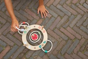 Lancio di anelli al bersaglio