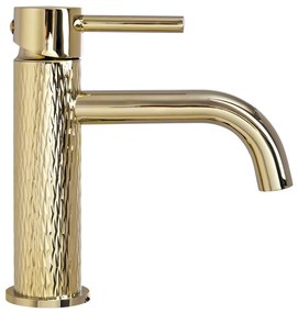 Rubinetto da lavabo Rea Lungo Art Gold Low