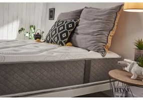 Materasso in schiuma bifacciale duro/medio duro 120x200 cm Platinum Classic - Moonia