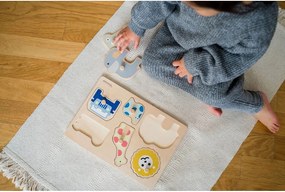 Puzzle in legno (6 pezzi) Safari - Kindsgut