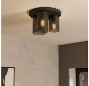 Eglo 901161 - Plafoniera COLOMERA 3xE27/40W/230V grigio