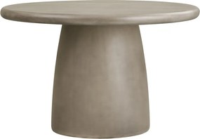 Tavolo da pranzo da giardino rotondo in ceramica ø 60 cm Bonnet – House Nordic