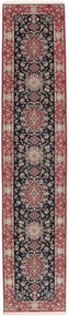 Isfahan Tappeto 410 x 80 (Iran) Annodato A Mano