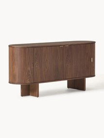 Credenza in legno con angoli arrotondati Zumi