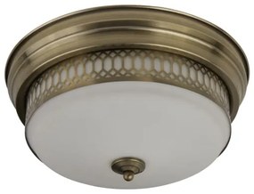 Searchlight 4132-2AB - Plafoniera EDINBURGH 2xE27/40W/230V bronzo