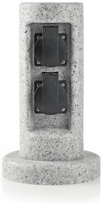 Colonnina elettrica per presa per esterni (altezza 27 cm) - Hilight