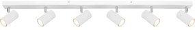 Globo 57911-6DW - Faretto ROBBY 6xGU10/35W/230V bianco
