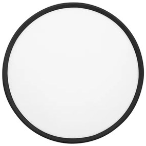 Ecolite W007-CCT/32W/CR - Plafoniera LED SALY LED/32W/230V IP40 nero