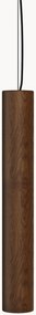Lampada a sospensione in legno di quercia con luce regolabile Basic Texture