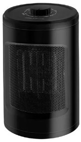 TERMOVENTILATORE STUFA ELETTRICA PORTATILE CALDOBAGNO FH120C-R 1200W NERO
