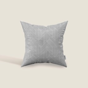Geometrica cuscini decoro in velluto Impermeabile disponibile in diverse colorazioni grigio