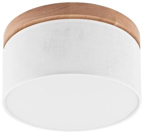 Brilagi - LED Plafoniera BELLADONNA 1xE27/15W/230V diametro 30 cm bianco/quercia