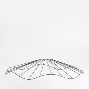 Brilagi - Plafoniera LED a montaggio superficiale CERIA WIRE 1xE27/40W/230V Ø 80 cm nero/rovere