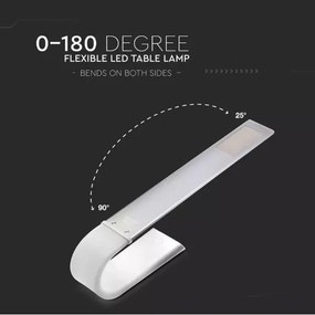 Lampada da tavolo LED flessibile dimmerabile 6,5W 5V 3000-6000K