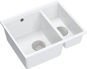 Lavello in granito Logan 150 White