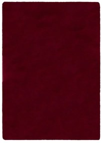 Tappeto in pelliccia sintetica bordeaux 160x230 cm Ivy Luxury Fur - Flair Rugs