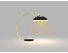 Wofi 8001-104- Lampada LED Touch dimmerabile ROSCOFF LED/10,5W/230V nero/oro