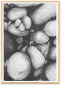 Poster Stones Under Water