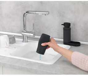 WENKO 69753800 - Organizer EASY SQUEEZ-E 15x18 cm nero