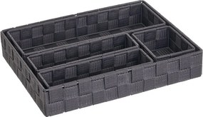 Organizer per cassetti in tessuto in set da 5 - Casa Selección