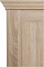 Armadio con ante effetto rovere Bruce - Støraa
