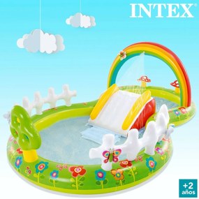 Piscina Gonfiabile per Bambini Intex 450 L 54 kg Giardino Parco giochi 180 x 104 x 290 cm (2 Unità)