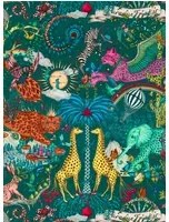 Clarke & Clarke Carta da parati Paradise Lost - Teal