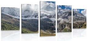 Quadri 5 pezzi – Maestoso paesaggio montano
