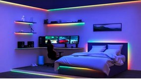 WiZ - Striscia LED RGBIC dimmerabile 4m LED/10,2W/5V 2700-6500K Wi-Fi