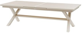 Tavolo da giardino allungabile 250x77x113 cm Axiome effetto legno
