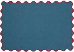 Tovaglietta americana con bordo ricamato Porto