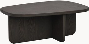 Tavolino ovale in legno Billings