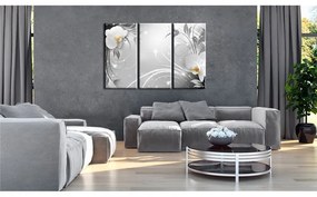 Quadro Platinum valzer  Colore Bianco, Dimensioni e Misure 90x60