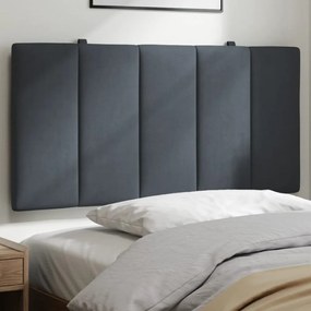 Cuscino Testiera Grigio Scuro 100 Cm İn Velluto /