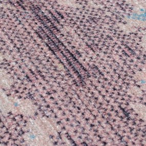 Runner lavabile blu-viola in fibra riciclata 60x230 cm Reid - Flair Rugs