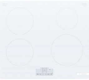 Bosch Pue612bb1e Piano Cottura A Induzione 60cm Senza Profili 4 Zone Cottura Colore Bianco