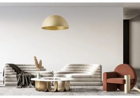 Lampadario a sospensione con filo SFERA 1xE27/60W/230V diametro 35 cm oro