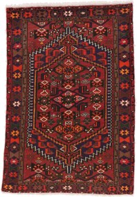 Hamedan Tappeto 140x100 (Iran) Annodato A Mano