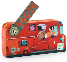 Puzzle - pompieri - 16 pezzi