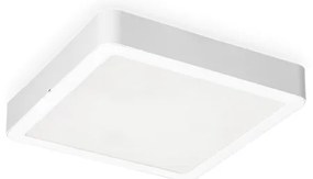 Plafoniera LED SIGARO SQUARE LED/18W/230V 4000K IP40