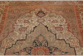 Antik Stilizzato Beige Rosso 130x220 Cm