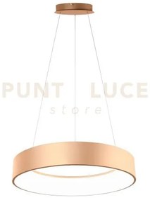 Lampadario a sospensione led noah oro 60w 8000lm cct 3000k 4000k 65...