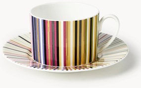 Set di 6 tazzine da caffè con piattini in porcellana Fine Bone China Jenkins