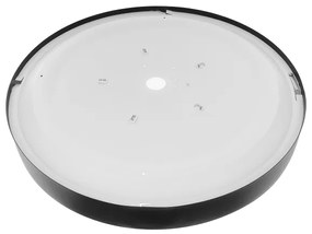 Brilagi - Plafoniera CLARE 5xE27/24W/230V diametro 60 cm nero