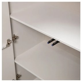 Mobile in legno di pino grigio chiaro 85x135 cm Cadiz - WOOOD