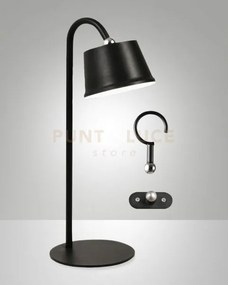 Armanda kit completo illuminatore nero  a led 3w 3000k 320lm dimmer...