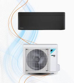 Climatizzatore Daikin Stylish Inverter R-32 WiFi, 9.000 / Nero
