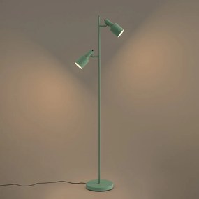 Lampada da terra moderna verde a 2 luci - Stijn